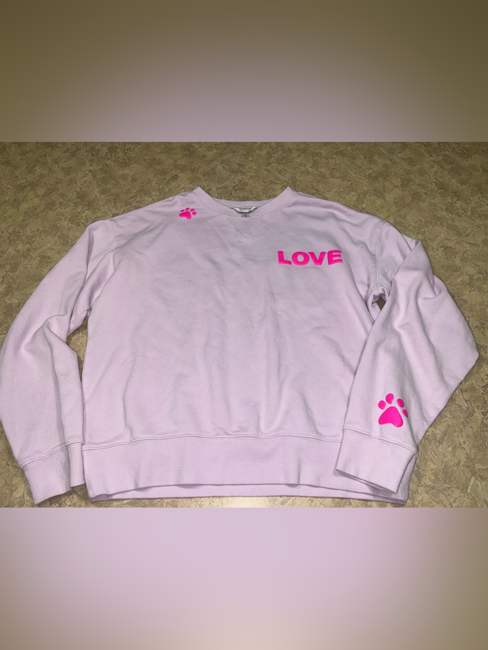 Wildfox Light Lavender Pullover Sweatshirt